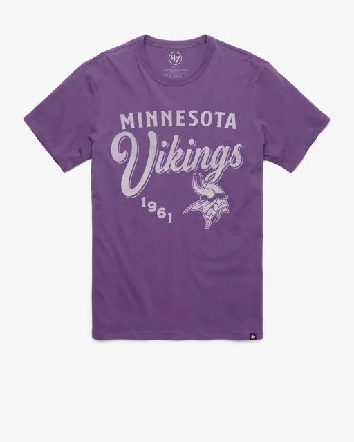 Minnesota Vikings SCRIPT '47 FRANKLIN TEE