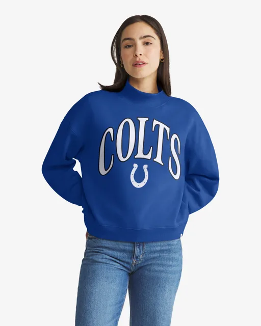 Indianapolis Colts PULL À COL MONTANT VANTAGE '47 POUR FEMME
