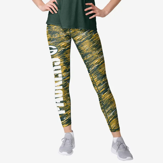 Green Bay Packers Legging de pluie statique pour femme