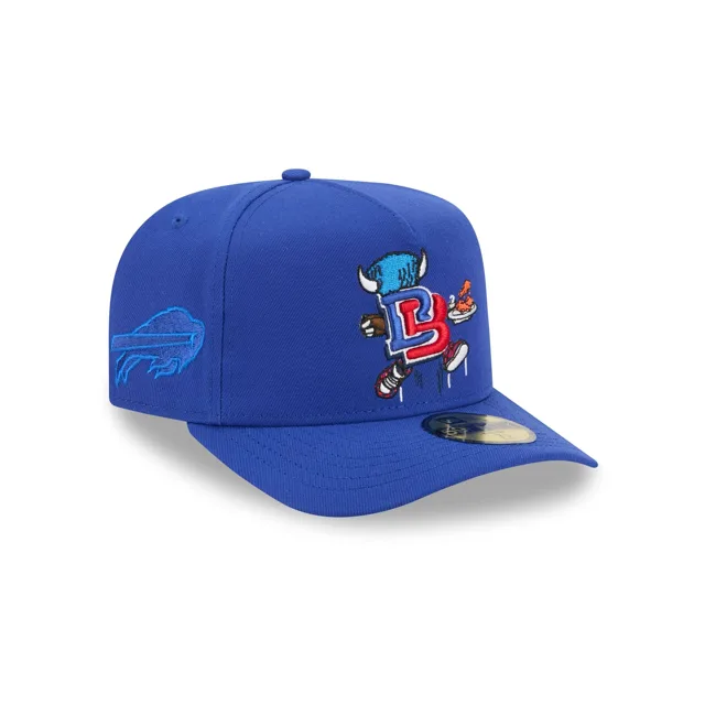 Buffalo Bills Dessin animé 59FIFTY A-Frame Chapeau ajusté