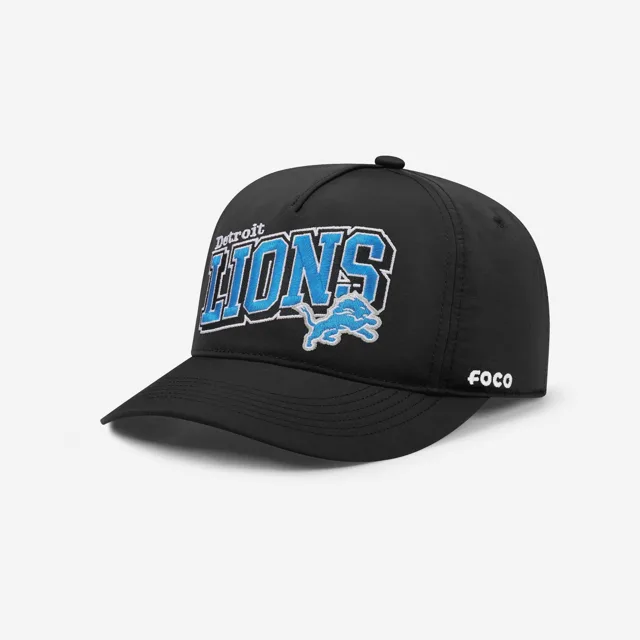 Detroit Lions Casquette RF Poly Marquee ondulée