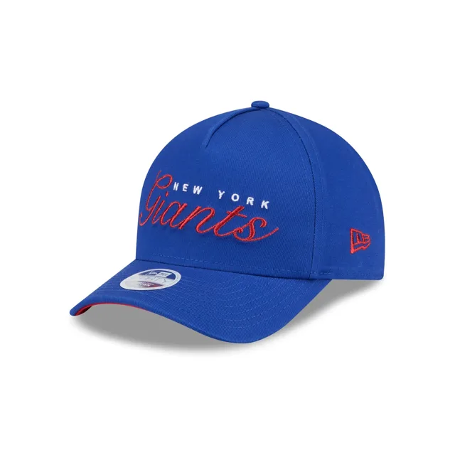 New York Giants Casquette snapback 9FORTY M-Crown A-Frame métallisée pour femmes