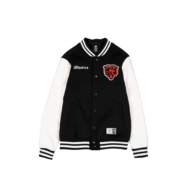 Chicago Bears Veste universitaire noire et blanche
