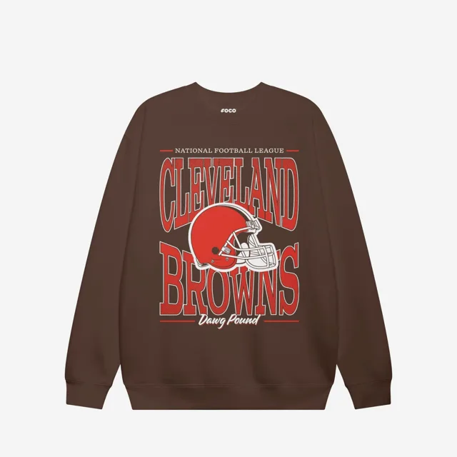 Cleveland Browns Sweat-shirt à col rond Diamond Dynasty
