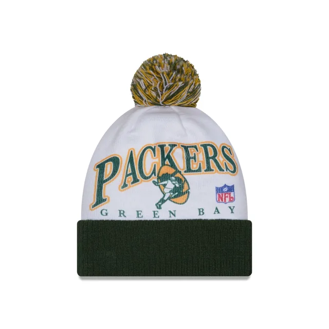 Bonnet tricoté à pompons Green Bay Packers Spirit