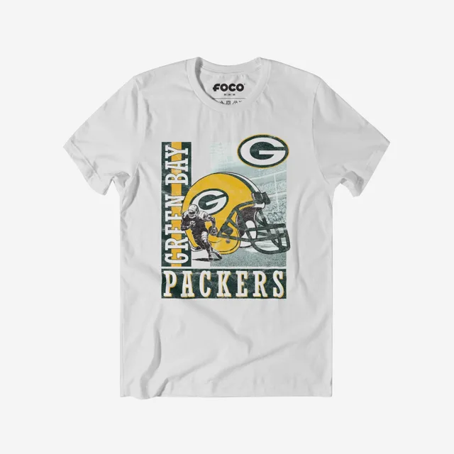 T-shirt Green Bay Packers avec casque Dash