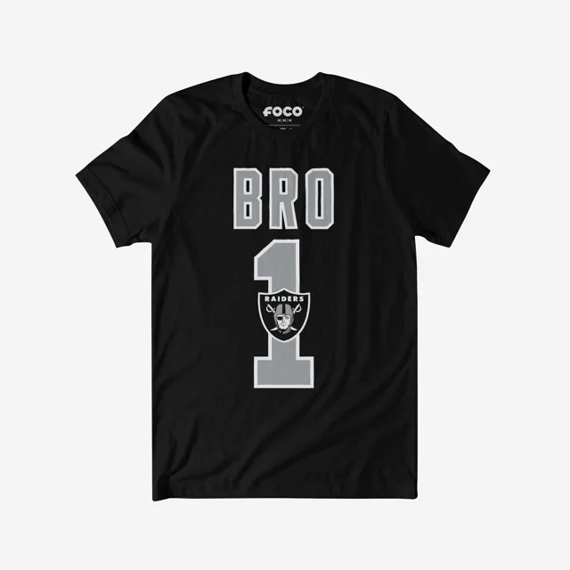 Las Vegas Raiders T-shirt Bro numéro 1