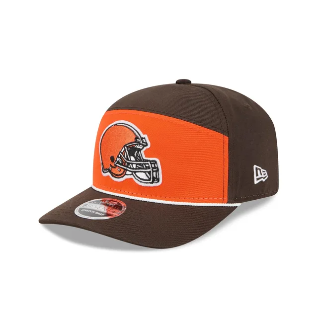Cleveland Browns Chapeau extensible à panneau divisé 9SEVENTY