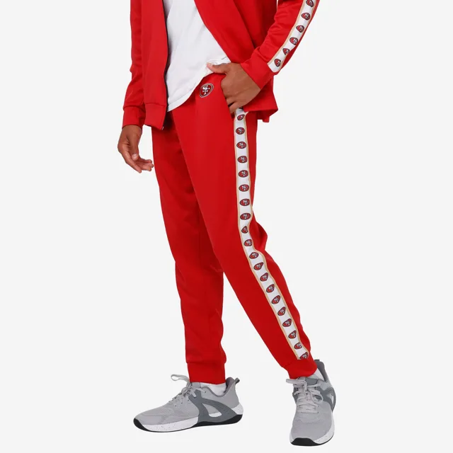 San Francisco 49ers Pantalon de survêtement à logo rayé