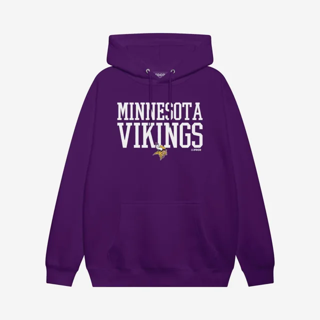 Minnesota Vikings Sweat à capuche avec mot en gras