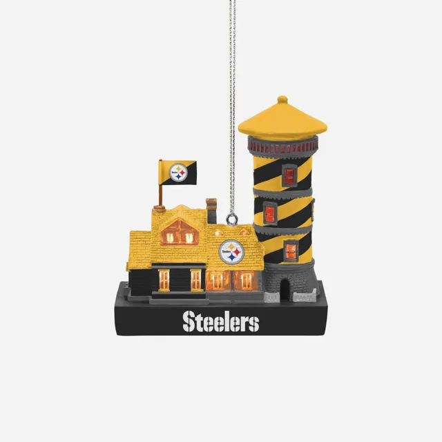 Pittsburgh Steelers Ornement de phare en résine lumineux