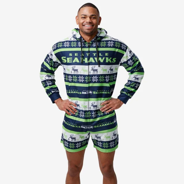 Seattle Seahawks Pyjama une pièce court et laid