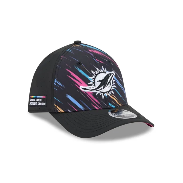 Miami Dolphins 2026 Crucial Catch 39THIRTY Chapeau extensible M-Crown