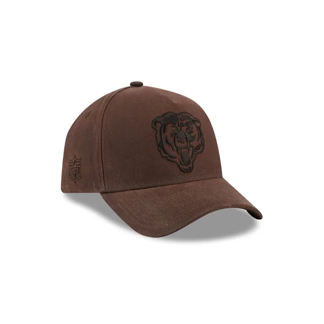 Chicago Bears Chapeau ajusté en toile cirée marron 59FORTY A-Frame