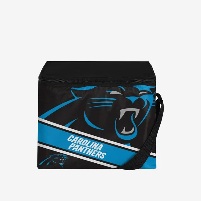 Carolina Panthers Lot de 6 glacières avec grand logo et rayures
