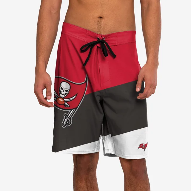 Tampa Bay Buccaneers Boardshort de plongée couleur
