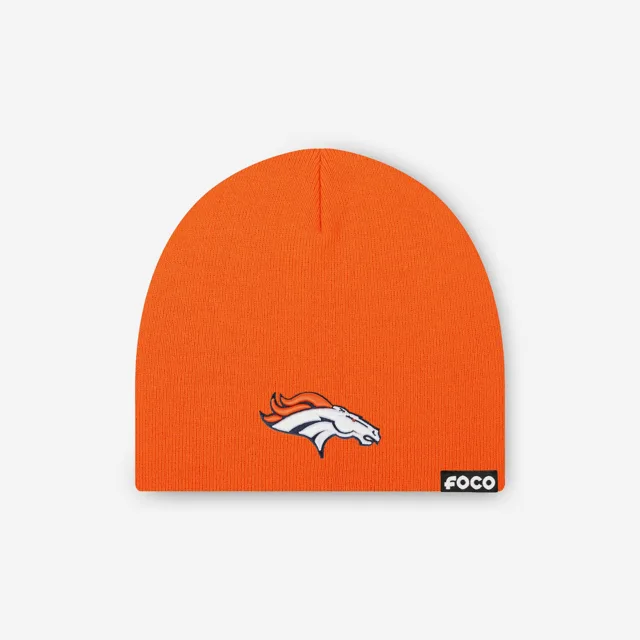 Bonnet tête de mort basique avec logo principal Denver Broncos
