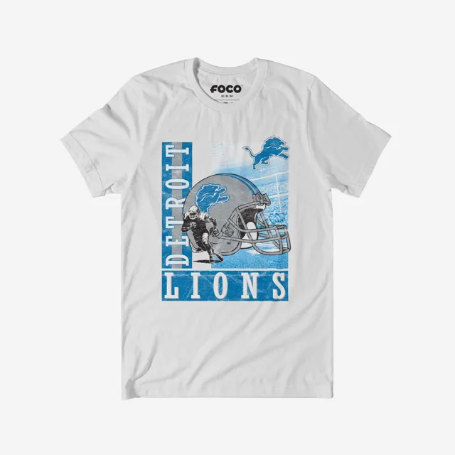T-shirt Detroit Lions avec casque Dash
