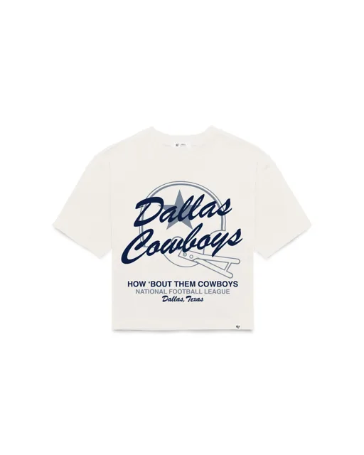 Dallas Cowboys HISTORIQUE VARSITY HOUSE '47 T-SHIRT REED CITY POUR FEMMES