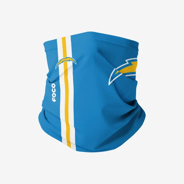 Écharpe snood avec logo Los Angeles Chargers sur le terrain