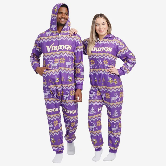 Minnesota Vikings Pyjama une pièce à motif laid