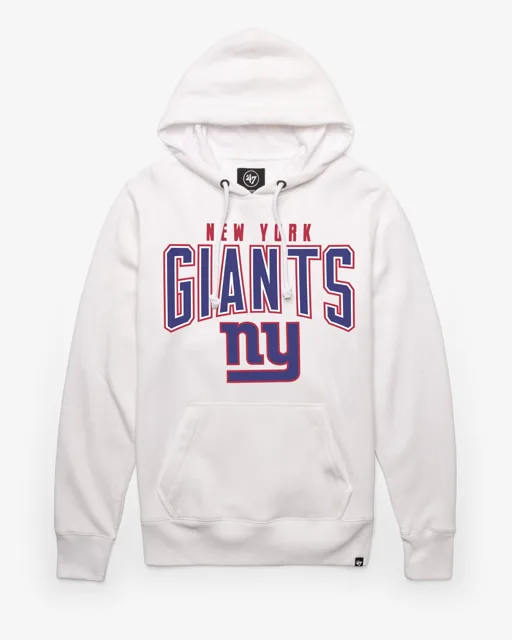 New York Giants ÉLÉMENTS DE L'ÉQUIPE ARCH '47 HEADLINE HOOD