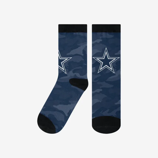 Chaussettes camouflage imprimées Dallas Cowboys