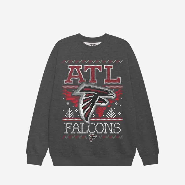 Atlanta Falcons Sweat-shirt à col rond des fêtes