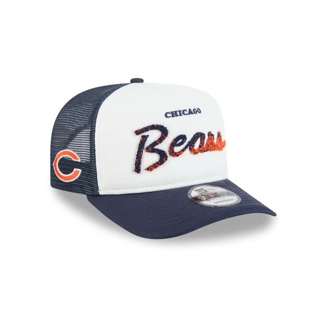 Chicago Bears Fade Script 9FIFTY Casquette de camionneur A-Frame
