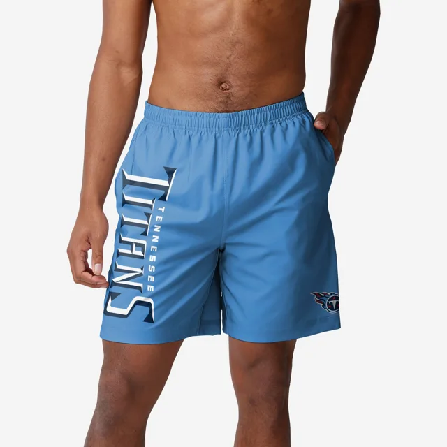 Tennessee Titans Maillot de bain traditionnel avec mot-symbole solide