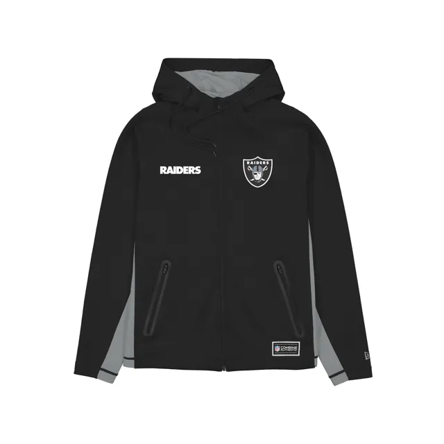 Las Vegas Raiders Combine Sweat à capuche entièrement zippé