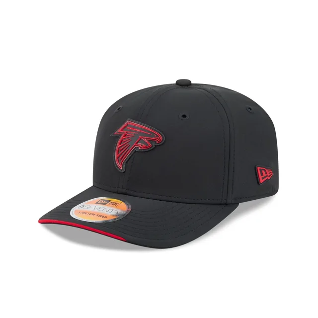 Atlanta Falcons 2026 Sideline 9SEVENTY Chapeau extensible à bouton-pression