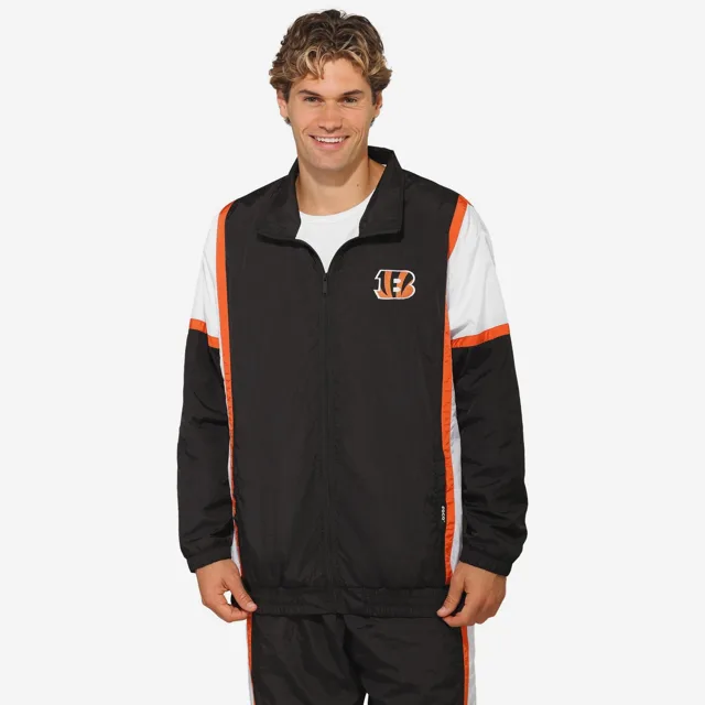 Cincinnati Bengals Veste Gameday en nylon froissé