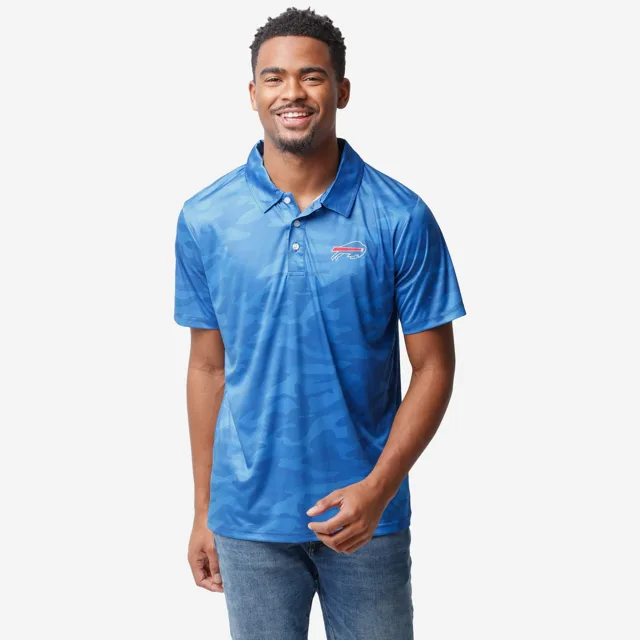 Buffalo Bills Polo en polyester camouflage couleur