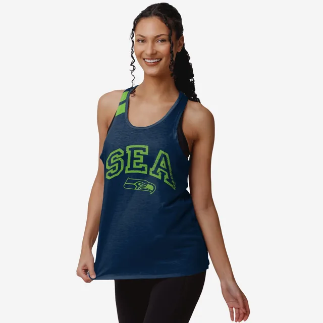 Seattle Seahawks Haut sans manches Team Twist pour femmes