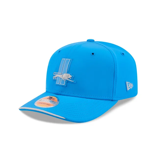 Detroit Lions 2026 Sideline Historic 9SEVENTY Chapeau extensible à bouton-pression