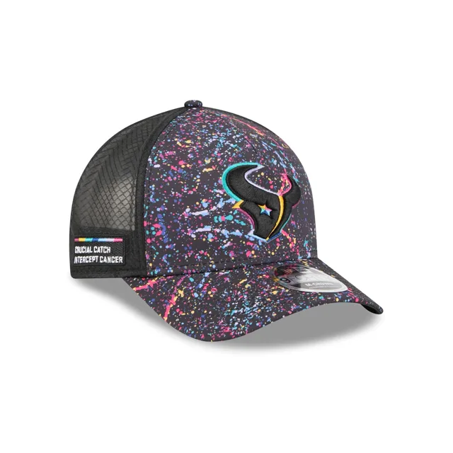 Houston Texans 2025 Casquette de camionneur Crucial Catch 9FORTY M-Crown A-Frame