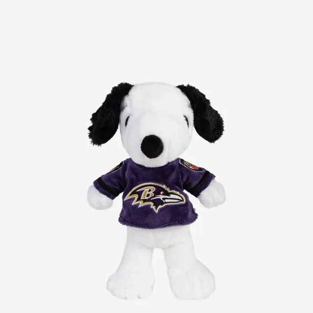 Baltimore Ravens Snoopy Peanuts Team Jersey Peluche