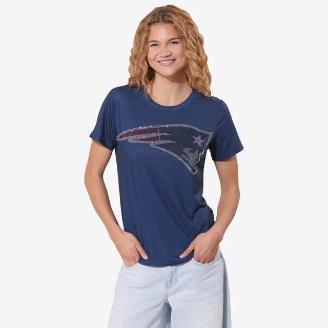 New England Patriots Haut tunique strass