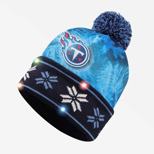 Tennessee Titans Bonnet imprimé lumineux avec grand logo