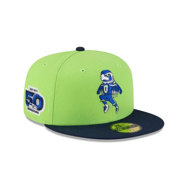 Seattle Seahawks Mascotte 59FIFTY Chapeau ajusté