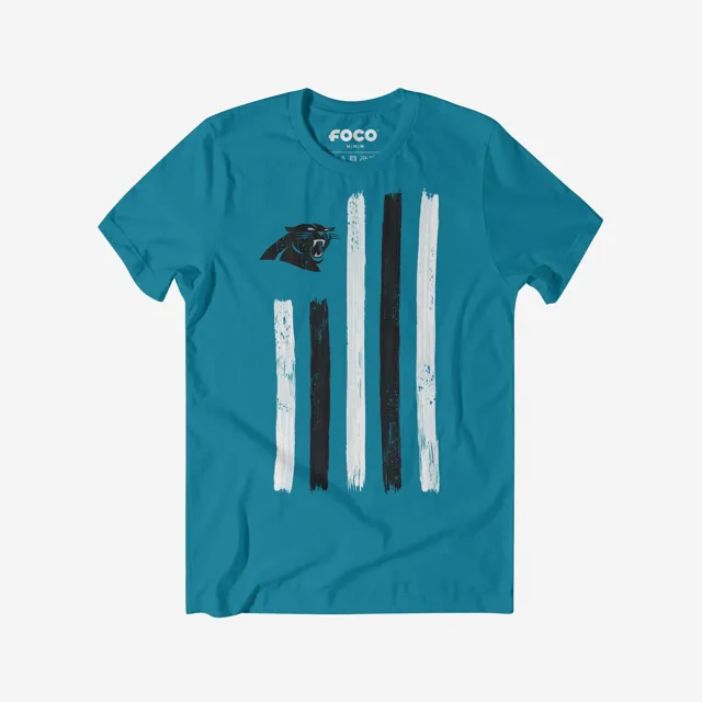 Carolina Panthers T-shirt drapeau coup de pinceau