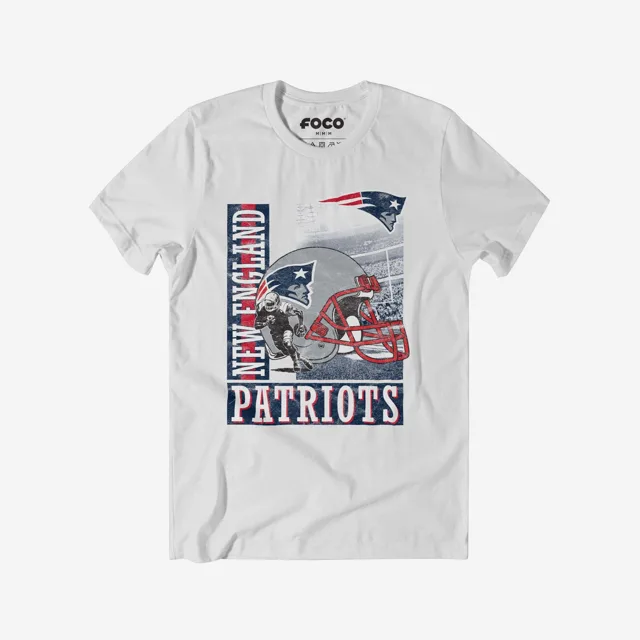 T-shirt New England Patriots avec casque Dash
