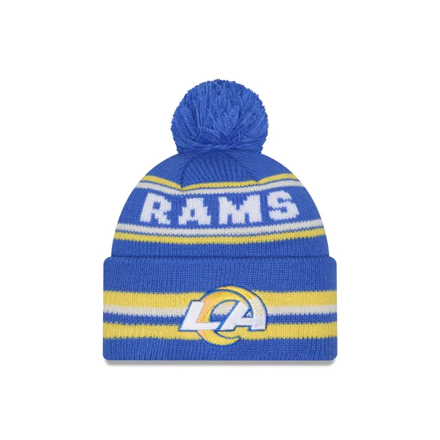 Los Angeles Rams Bonnet classique en tricot à pompon