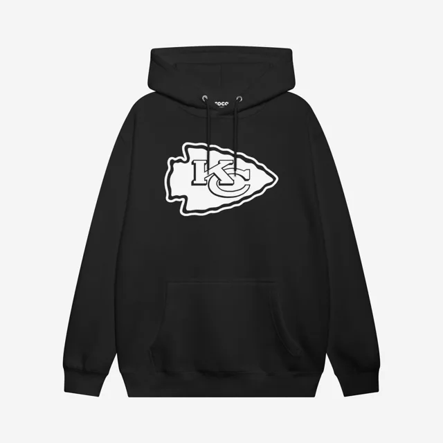 Kansas City Chiefs Sweat à capuche blanc avec logo