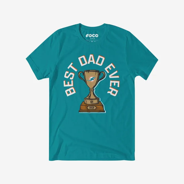 Miami Dolphins T-shirt Trophée du meilleur papa de tous les temps