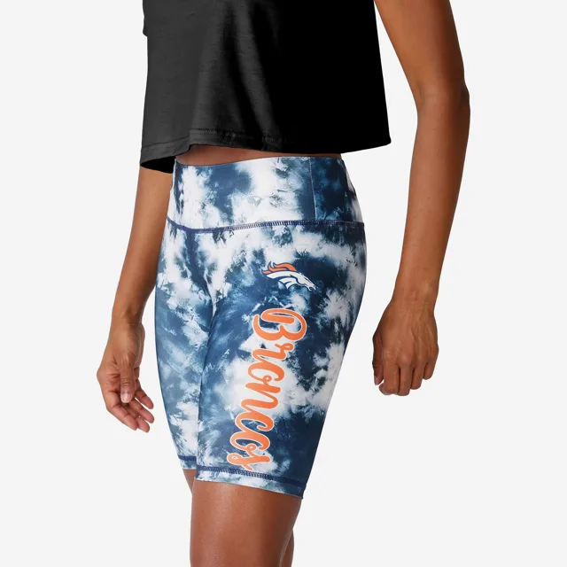 Denver Broncos Short de vélo Team Color Tie-Dye pour femme
