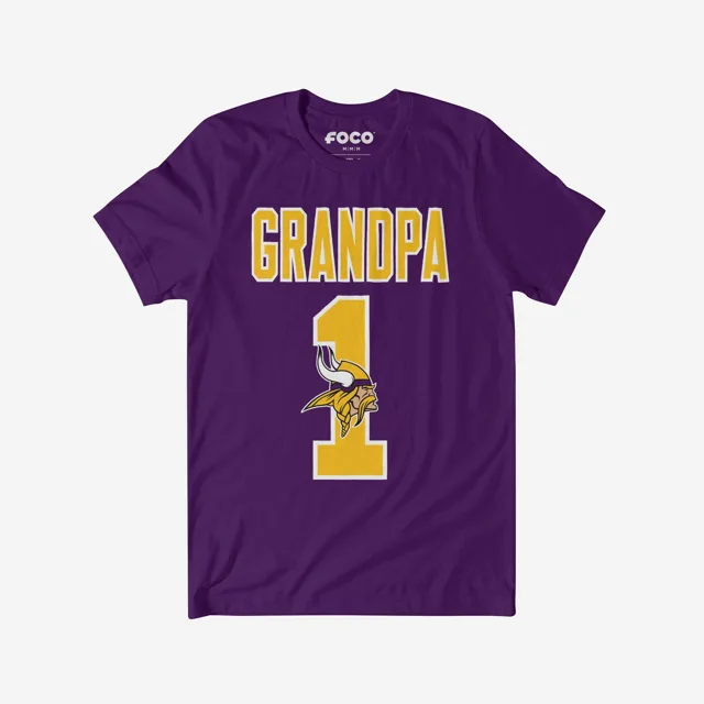 Minnesota Vikings T-shirt grand-père numéro 1
