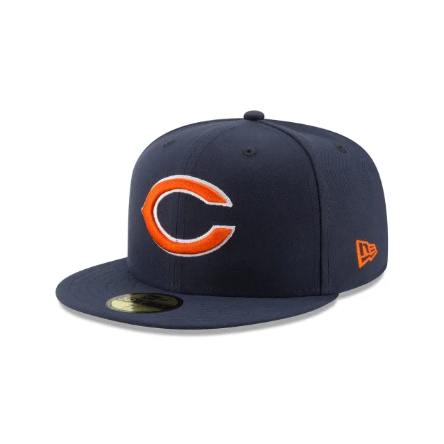 Chicago Bears Casquette ajustée 59FIFTY bleu marine