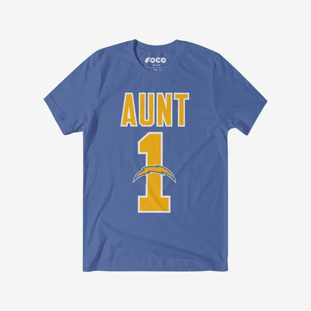 Los Angeles Chargers T-shirt tante numéro 1